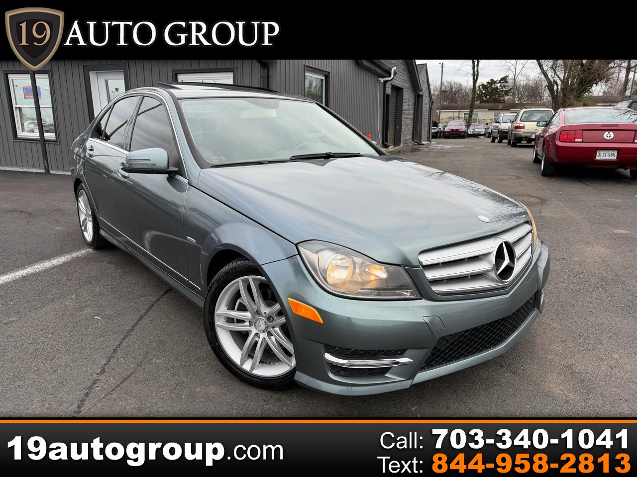 Mercedes-Benz C-Class C250 Luxury Sedan 2012