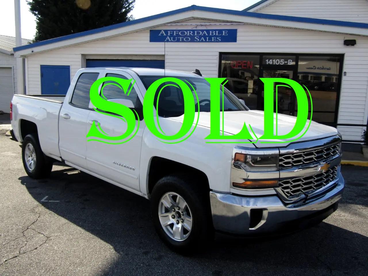 2018 Chevrolet Silverado 1500 LT Double Cab 2WD