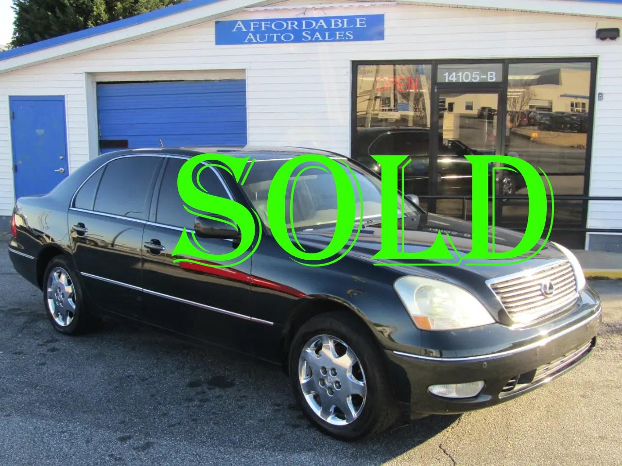 2001 Lexus LS 430 Sedan