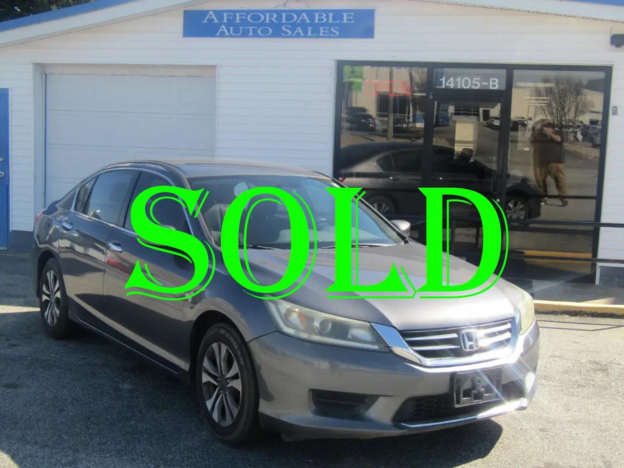 2015 Honda Accord LX Sedan CVT