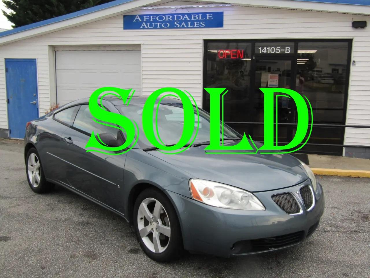 2006 Pontiac G6 GTP Coupe