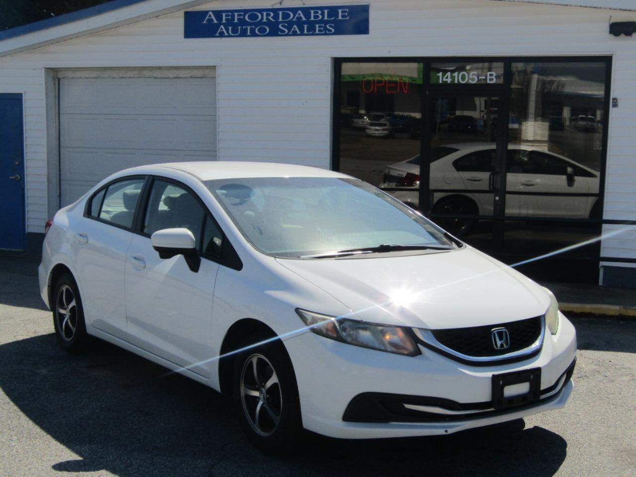 Honda Civic SE Sedan CVT 2015