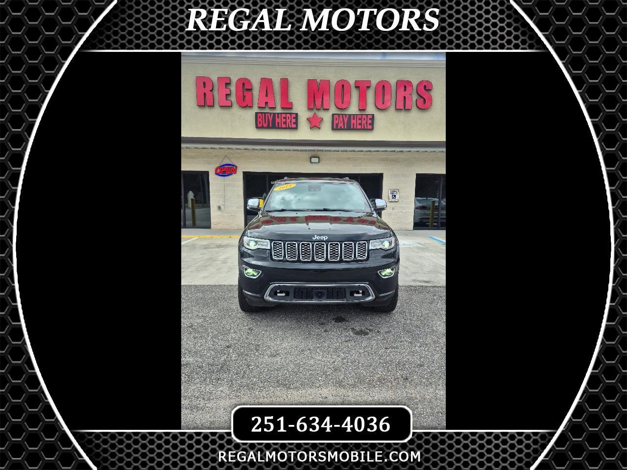 2018 Jeep Grand Cherokee Overland 4WD