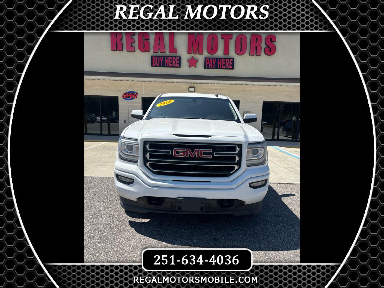 2018 GMC Sierra 1500 Elevation Dbl Cab 4WD