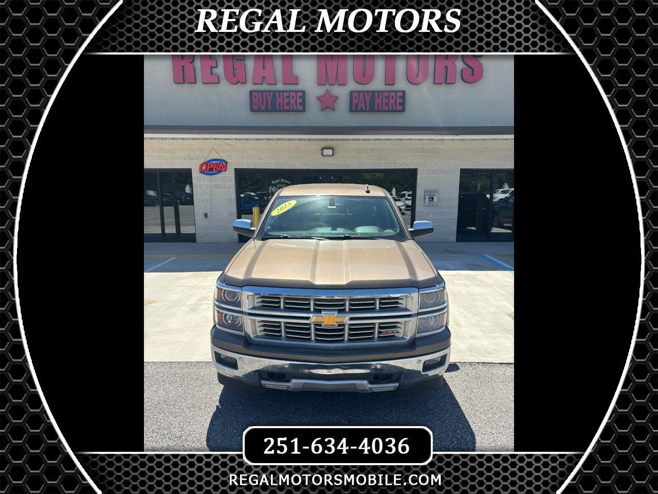 2015 Chevrolet Silverado 1500 LTZ Z71 Crew Cab Long Box 4WD