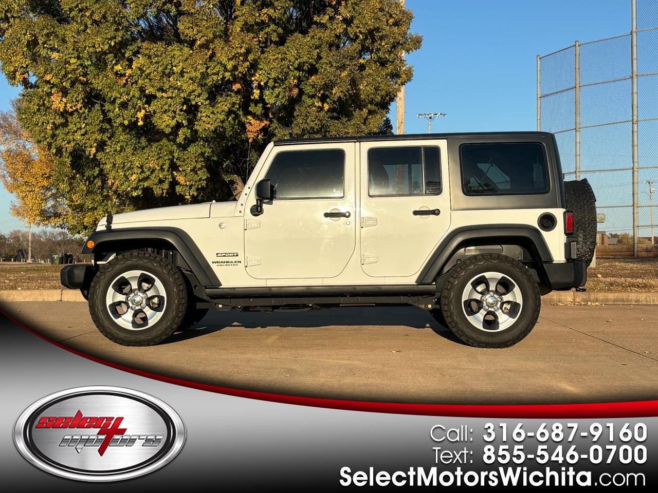 2016 Jeep Wrangler Unlimited Sport