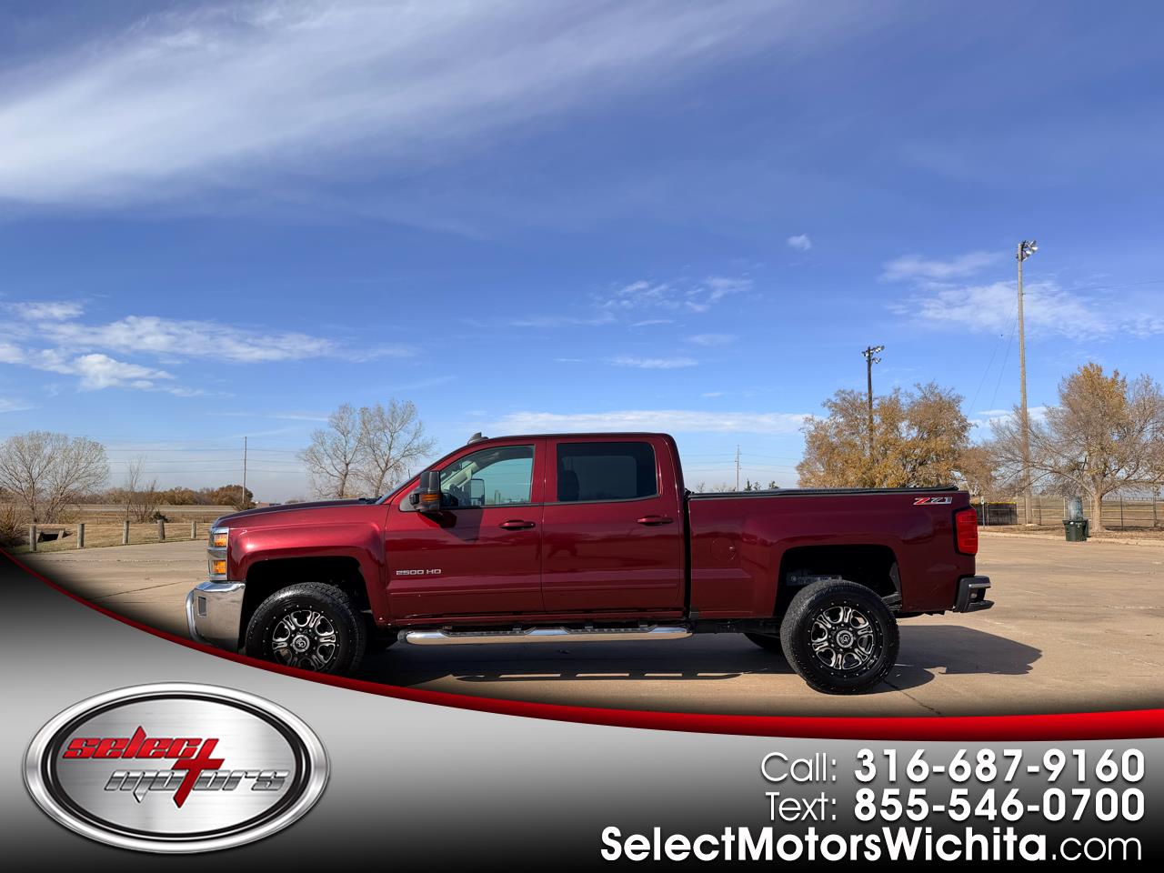 2016 Chevrolet Silverado 2500HD 4WD Crew Cab 153.7" LT