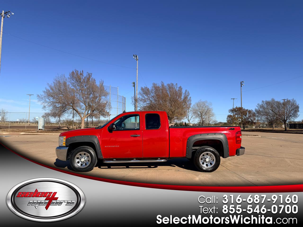 2013 Chevrolet Silverado 1500 4WD Ext Cab 143.5" LT