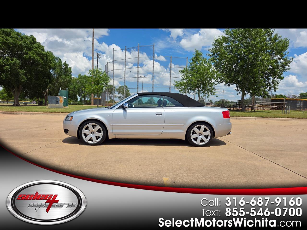 2004 Audi S4 2dr Cabriolet quattro AWD Auto