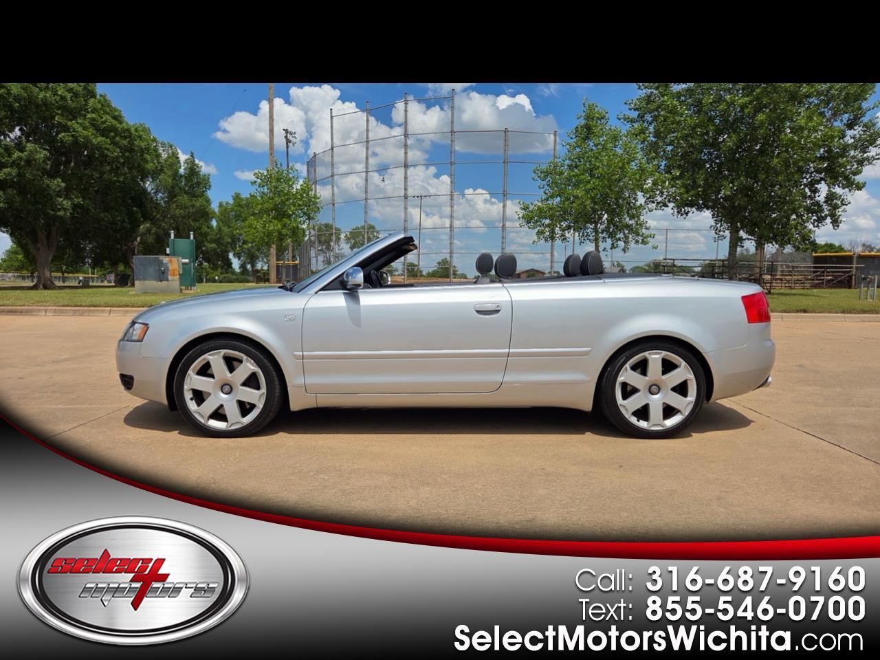 2004 Audi S4 2dr Cabriolet quattro AWD Auto