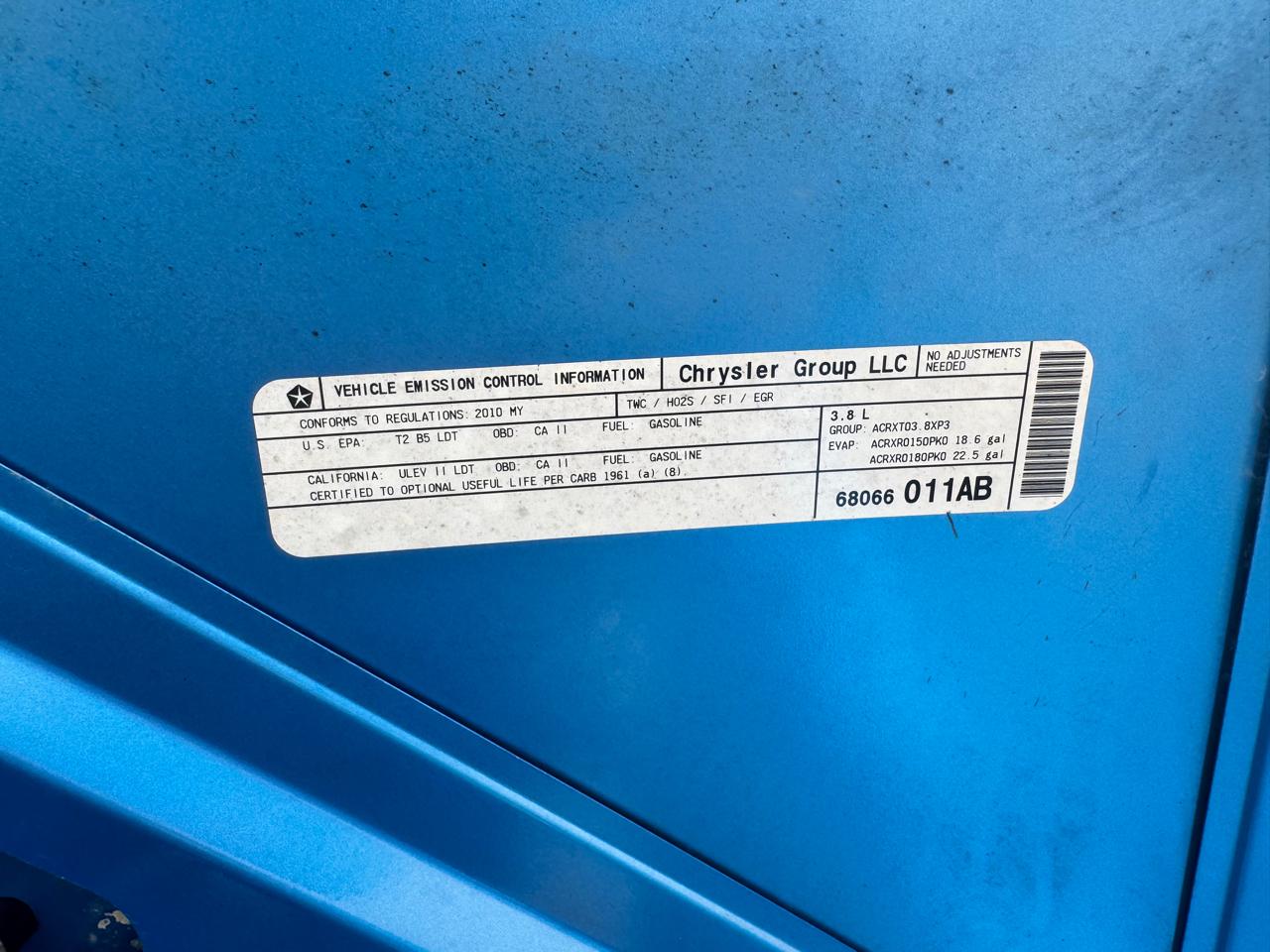 Jeep Wrangler 4WD 2dr Sport 2010