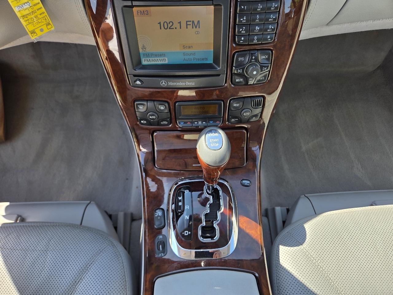 Mercedes-Benz CL-Class 2dr Cpe 5.0L 2002