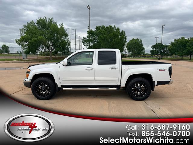 White 2012 GMC Canyon Pickup Truck Four-Wheel Drive Automatic