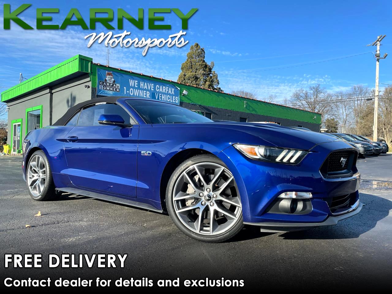 Ford Mustang 2dr Conv GT Premium 2016