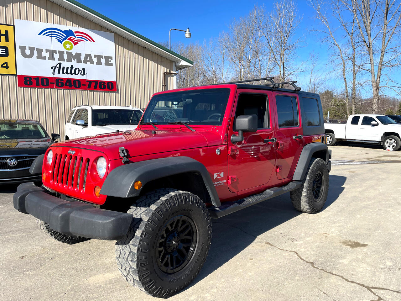 Used 2008 Jeep Wrangler Unlimited X 4WD for Sale in Clio MI 48420 Ultimate  Autos