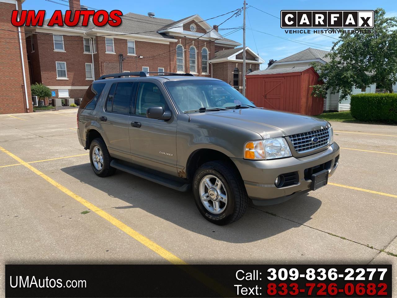 Used 05 Ford Explorer 2dr 102 Wb Eddie Bauer 4wd For Sale In Macomb Il Um Autos