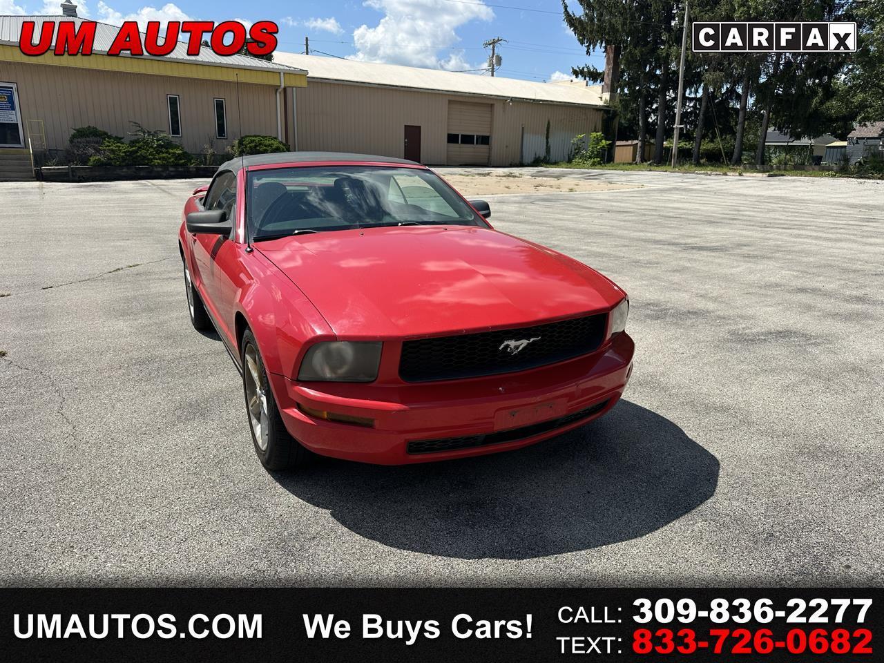 2005 Ford Mustang V6 Deluxe Convertible