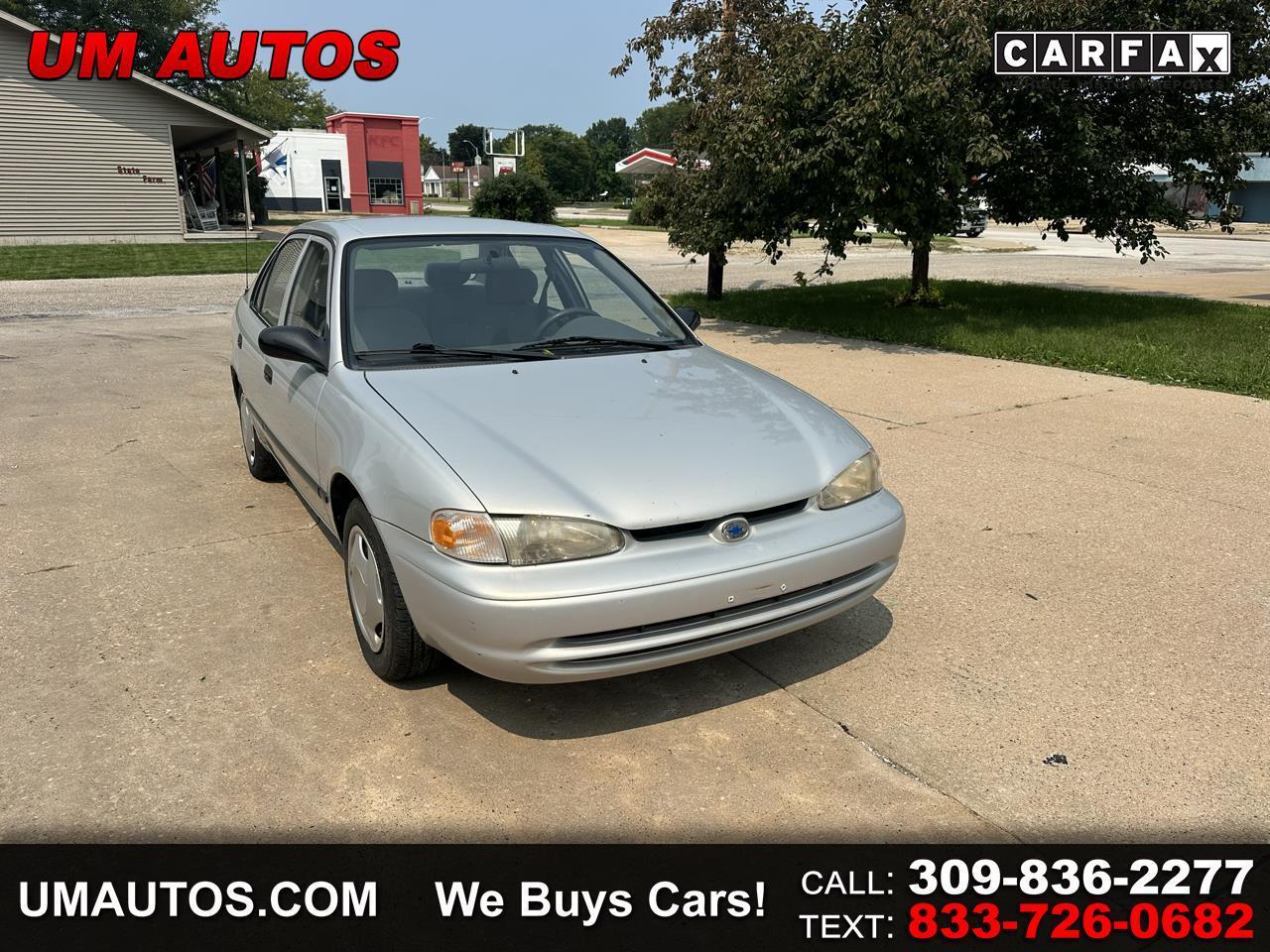 2001 Chevrolet Prizm 4dr Sdn