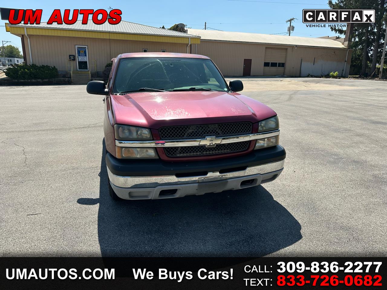 2004 Chevrolet Silverado 1500 Work Truck Ext. Cab Short Bed 2WD