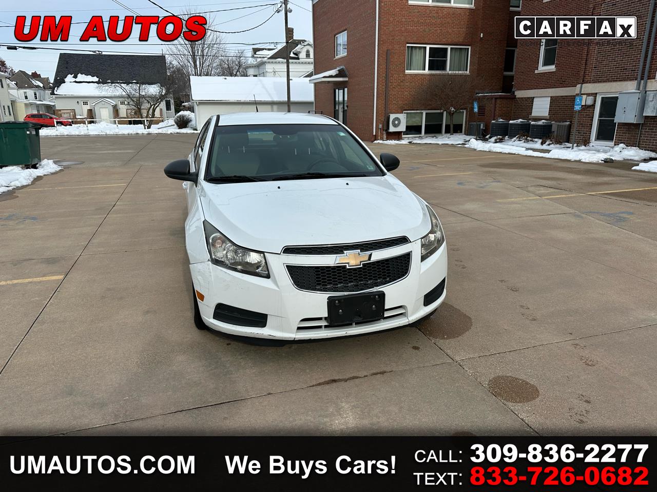2012 Chevrolet Cruze 2LS