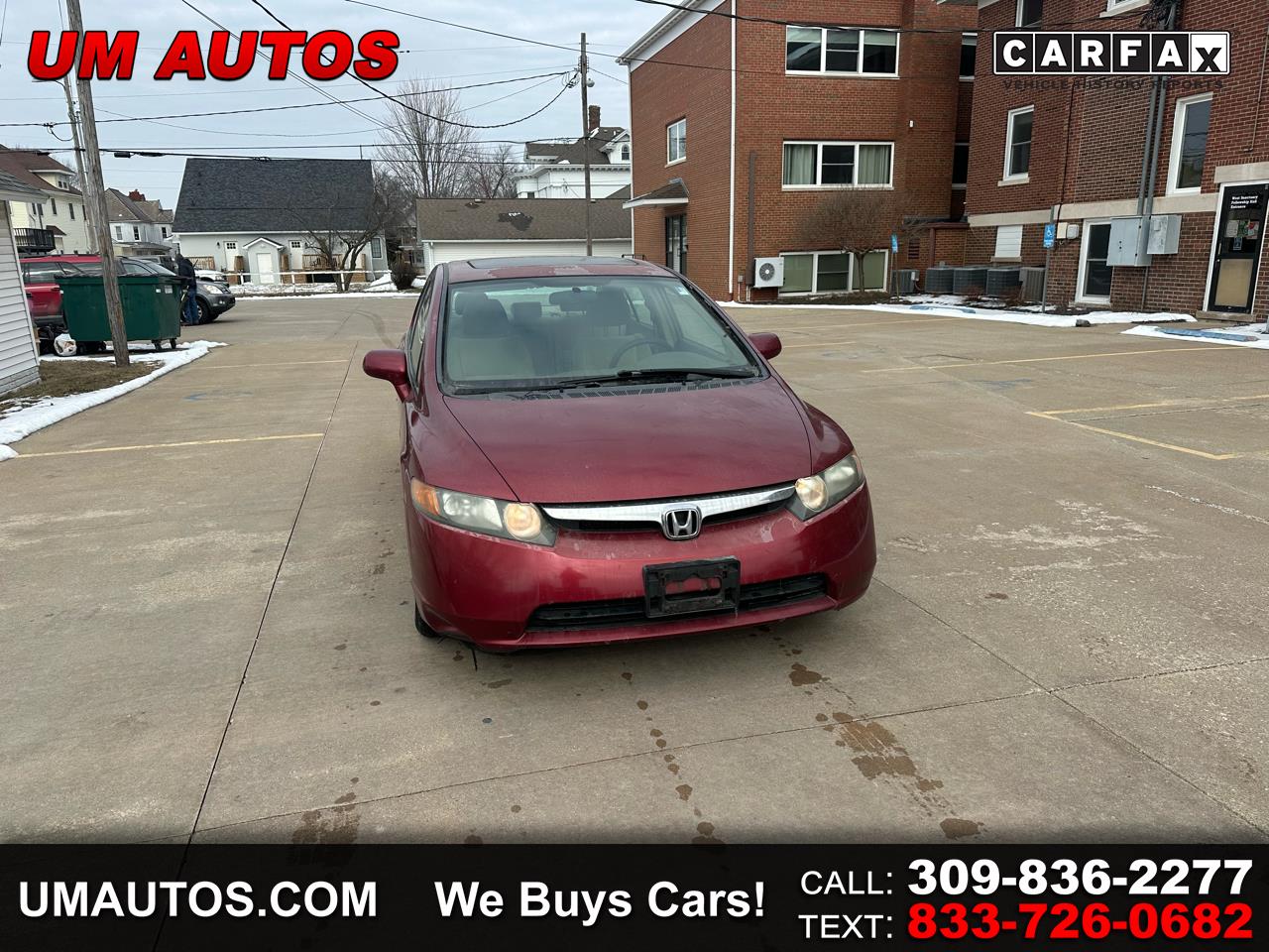 2007 Honda Civic EX Sedan with Navigation