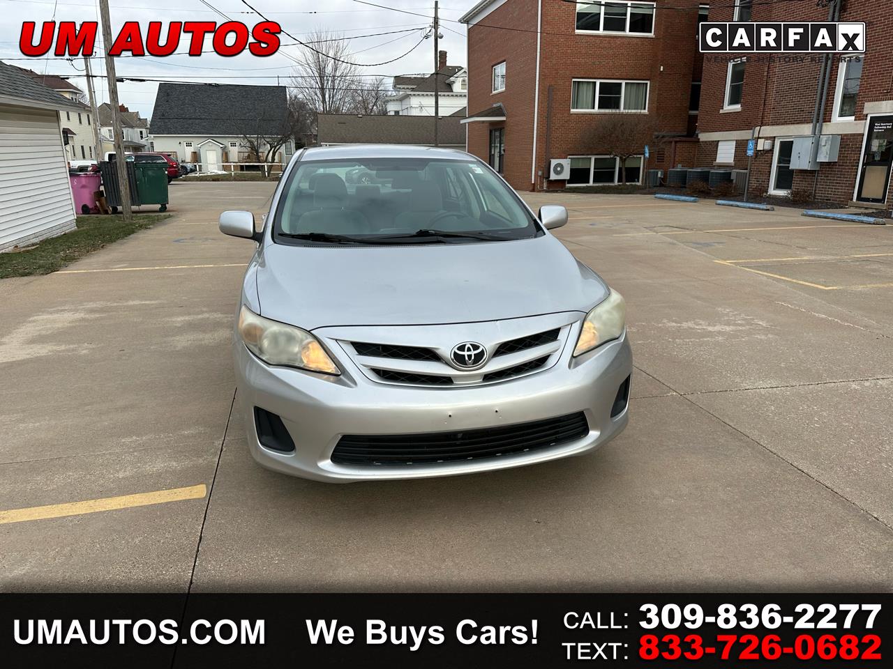 2011 Toyota Corolla 4dr Sdn LE Auto