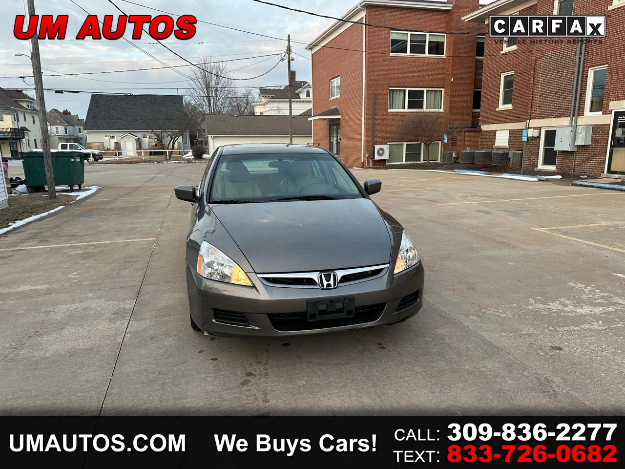 2007 Honda Accord EX-L Sedan AT