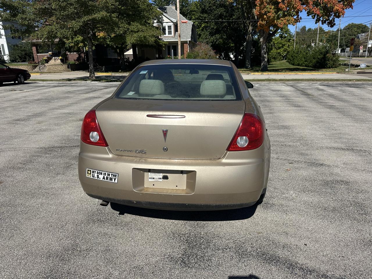 Pontiac G6 4dr Sdn w/1SV 2006
