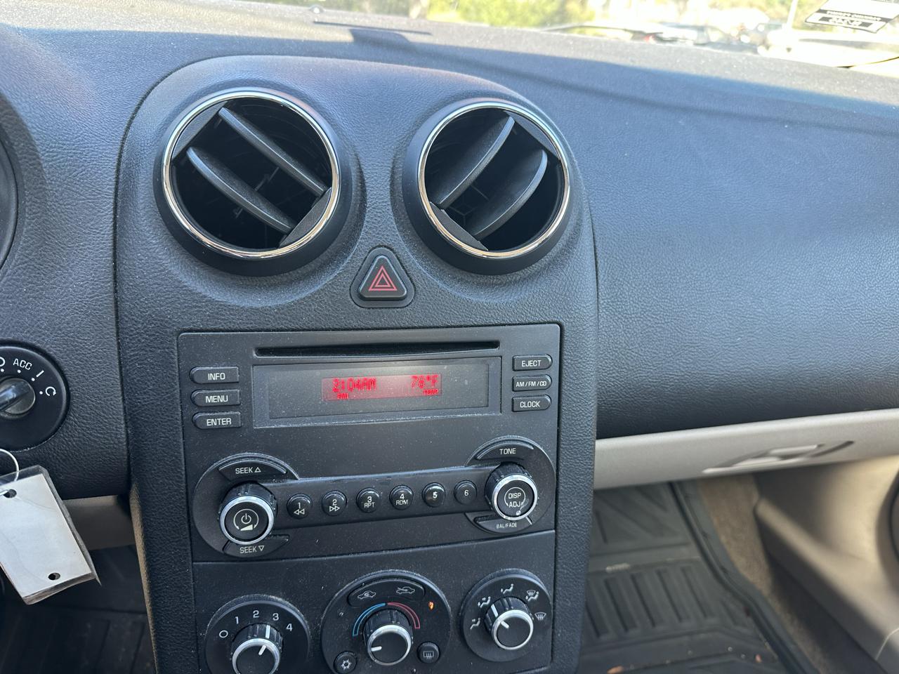 Pontiac G6 4dr Sdn w/1SV 2006