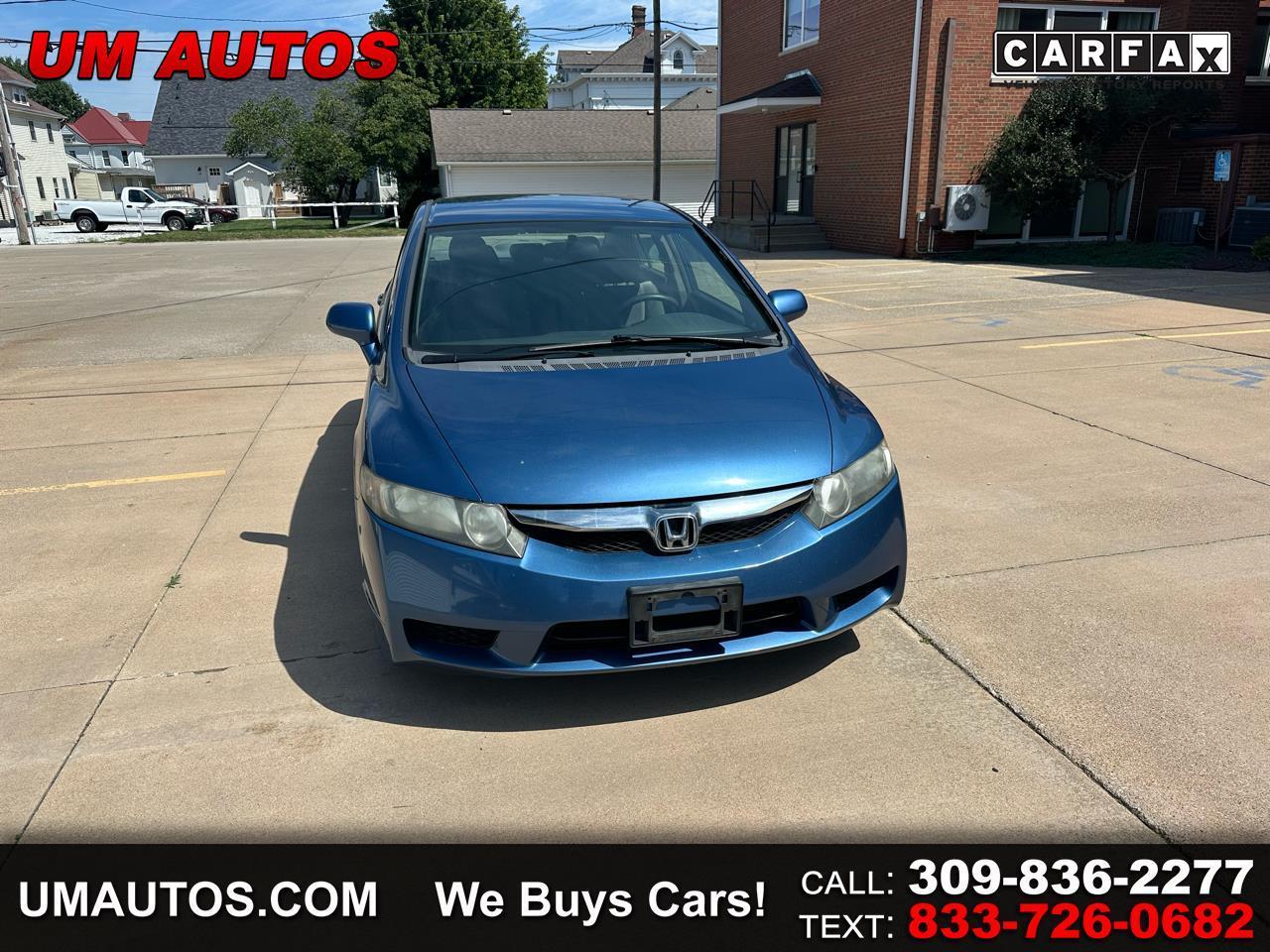 Honda Civic LX Sedan 5-Speed AT 2010