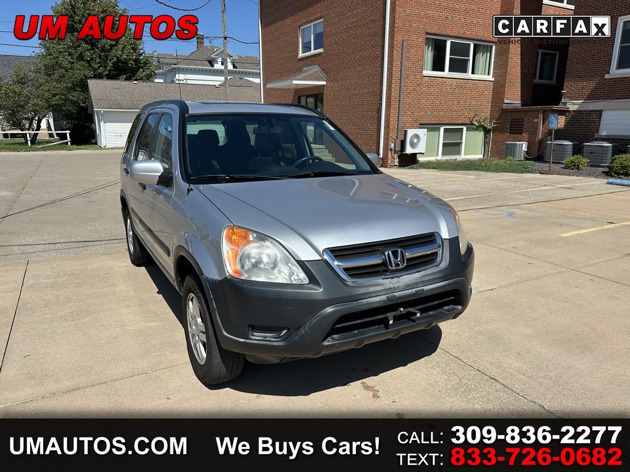 2002 Honda CR-V 4WD EX Auto