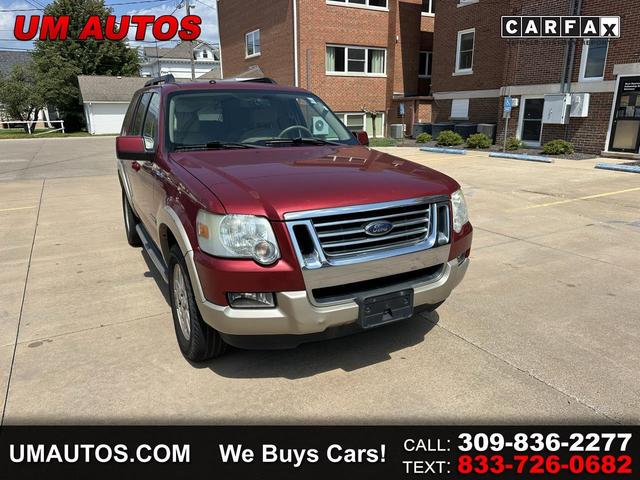 Red 2008 Ford Explorer SUV / Crossover Four-Wheel Drive Automatic