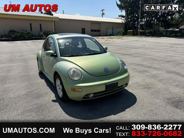 Light Green 2002 Volkswagen Beetle Hatchback 5-Speed Manual