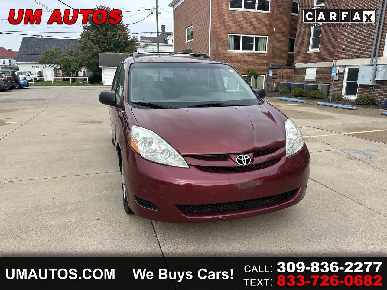 2006 Toyota Sienna CE FWD Cargo Van (Natl)
