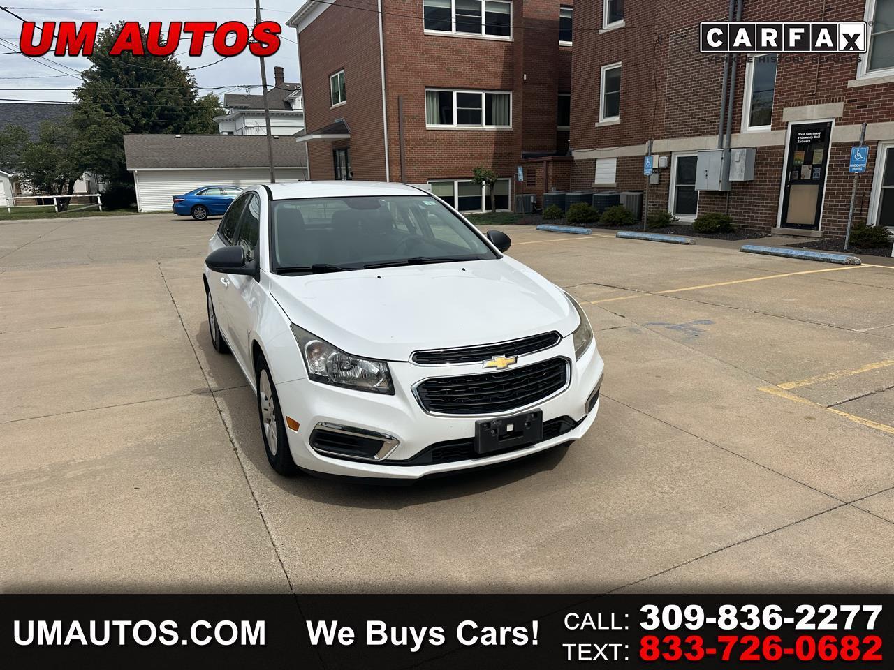 2015 Chevrolet Cruze 4dr Sdn Auto LS