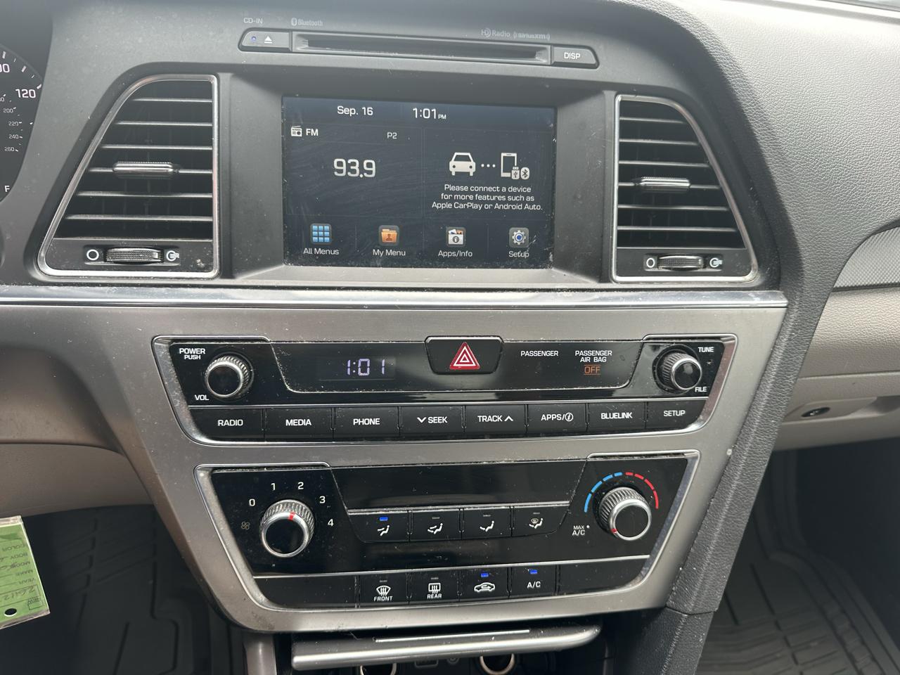 Hyundai Sonata SE 2.4L 2017