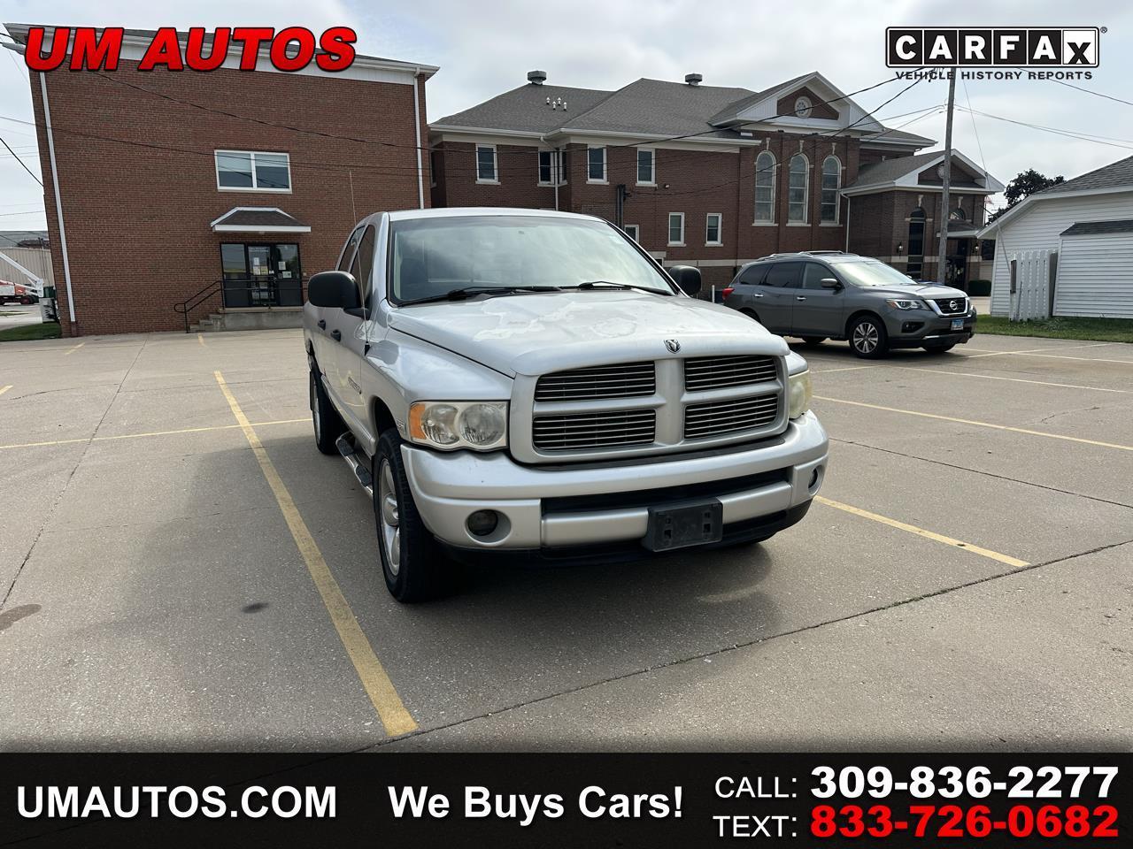 Dodge Ram 1500 4dr Quad Cab 140.5" WB 4WD SLT 2003