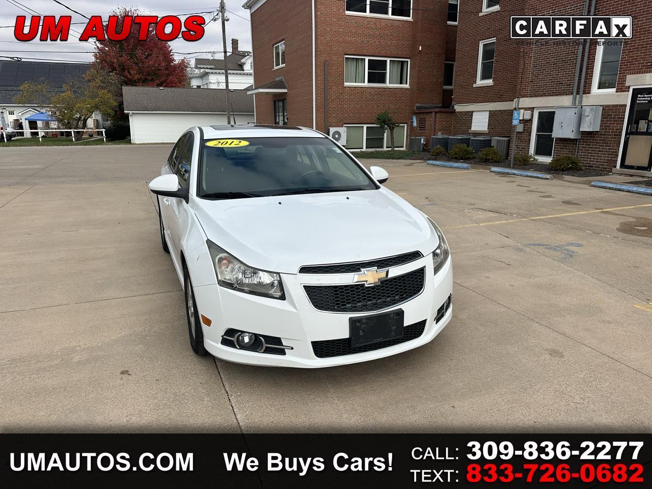 2012 Chevrolet Cruze 4dr Sdn LT w/1LT
