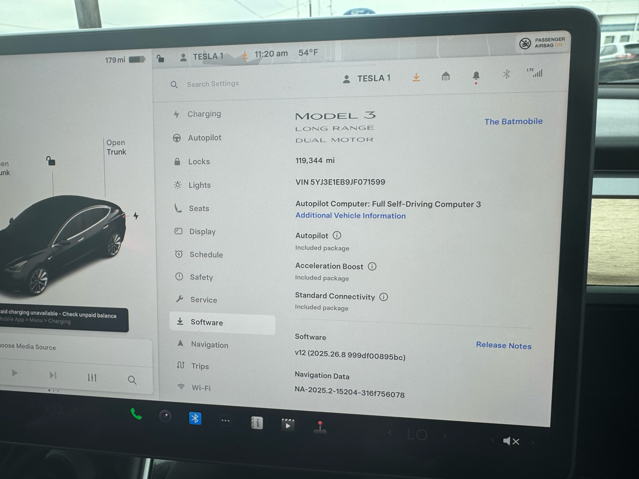Tesla Model 3 Long Range Battery AWD 2018 Tesla Model 3 Long Range Battery AWD 2018