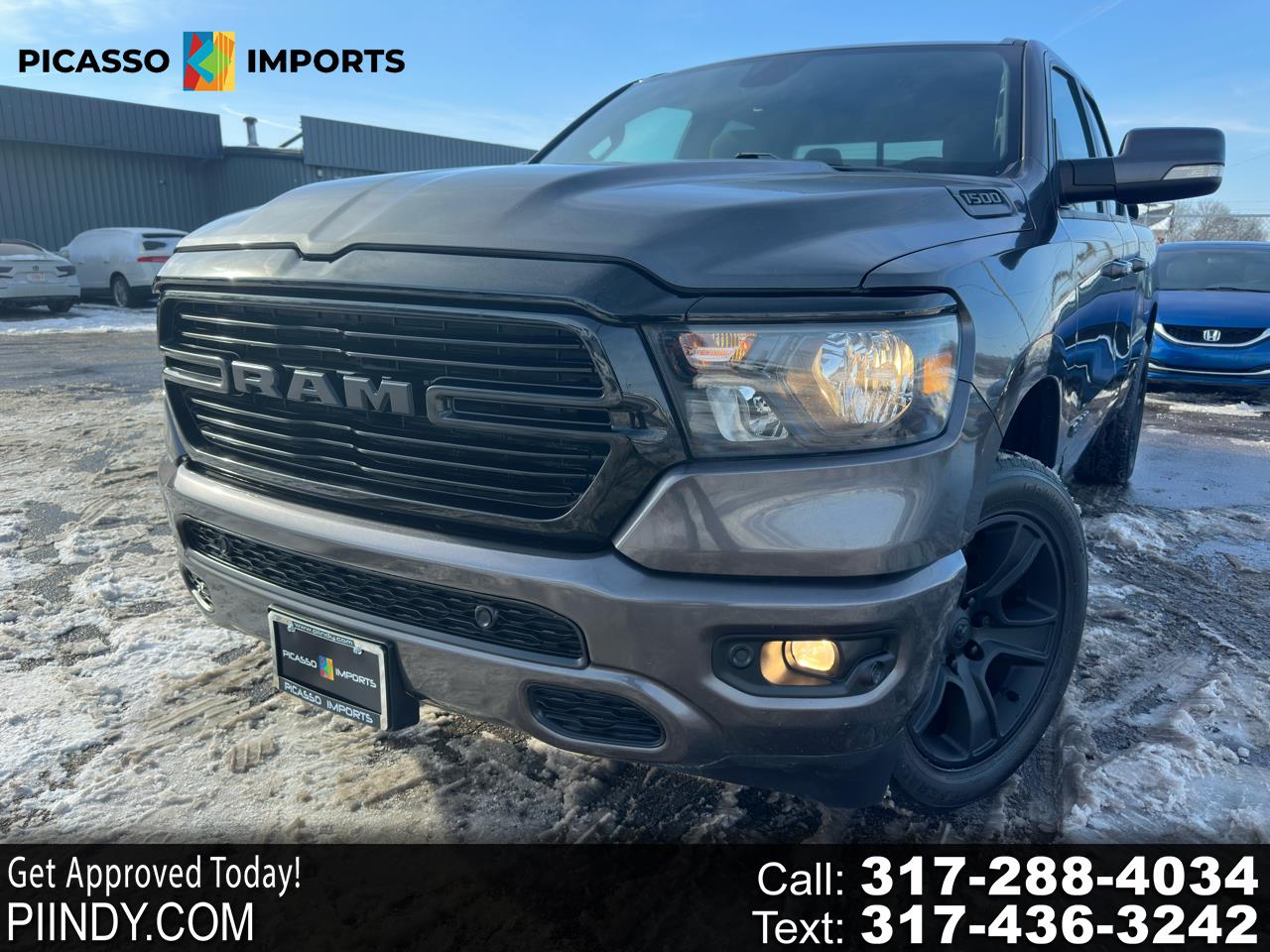 2020 RAM 1500 Big Horn 4x4 Quad Cab 6'4" Box