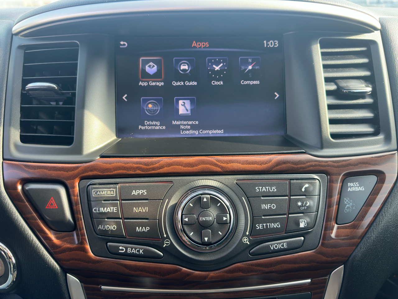 Nissan Pathfinder FWD Platinum 2018