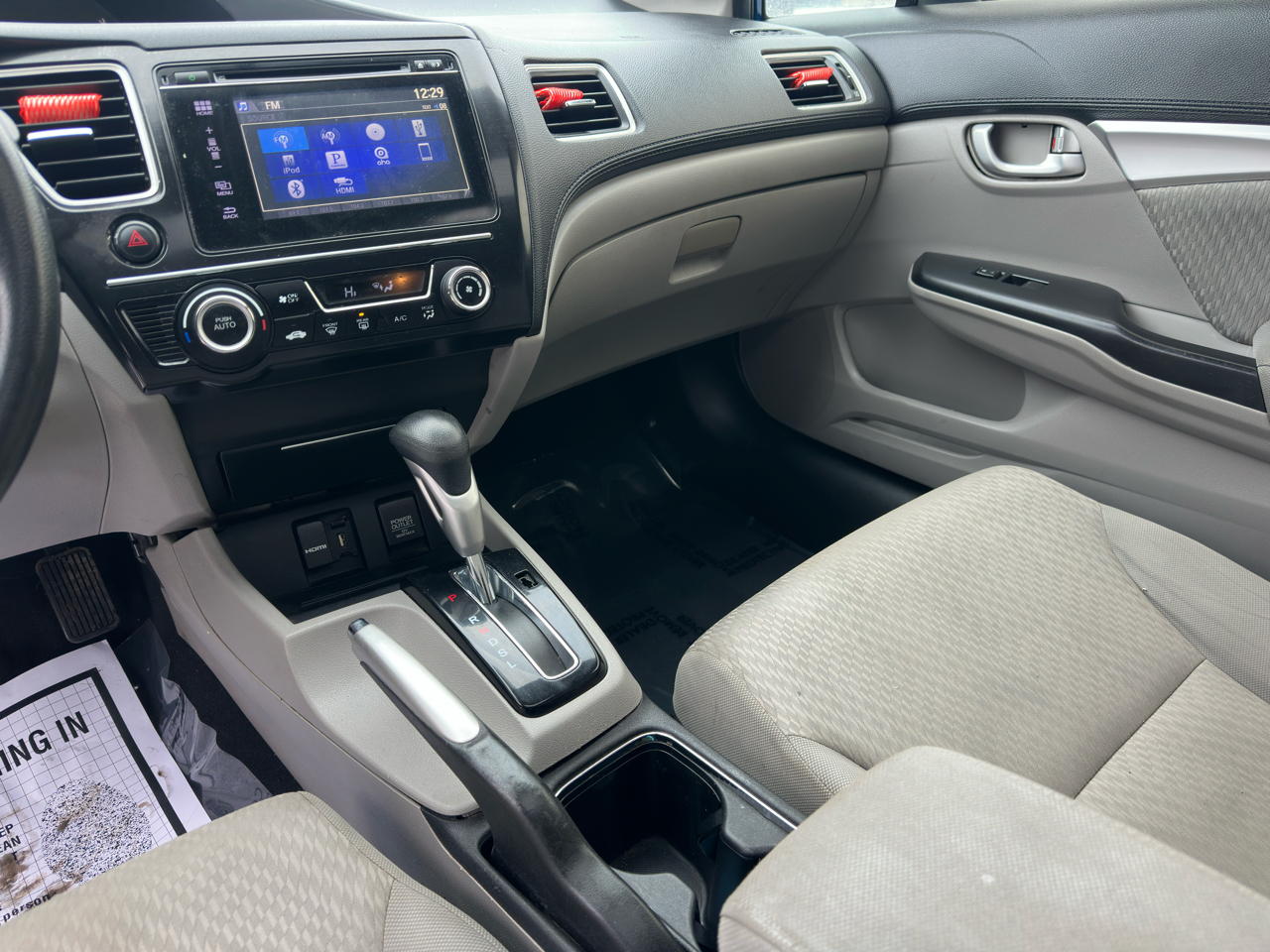 Honda Civic Sedan 4dr CVT EX 2015