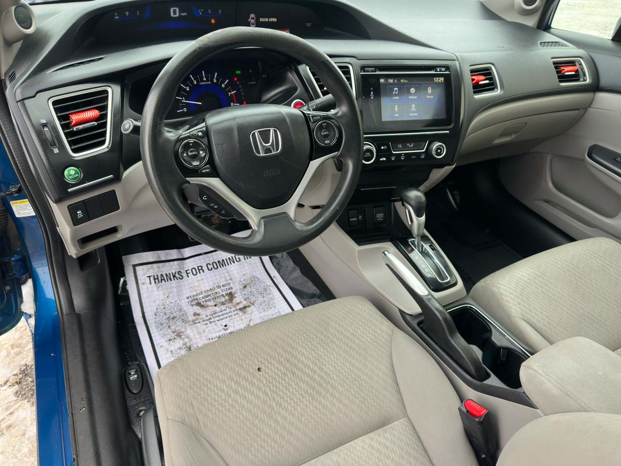 Honda Civic Sedan 4dr CVT EX 2015