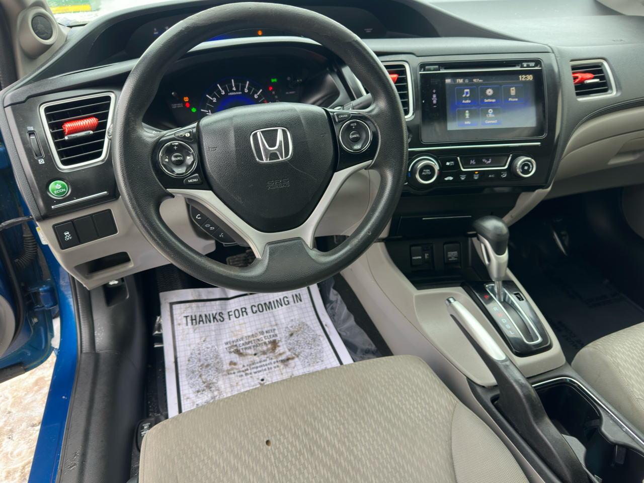 Honda Civic Sedan 4dr CVT EX 2015