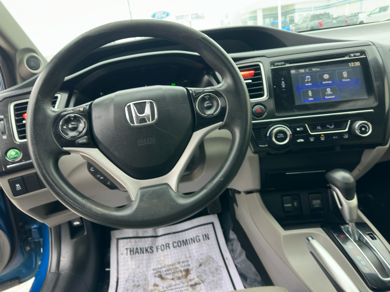 Honda Civic Sedan 4dr CVT EX 2015