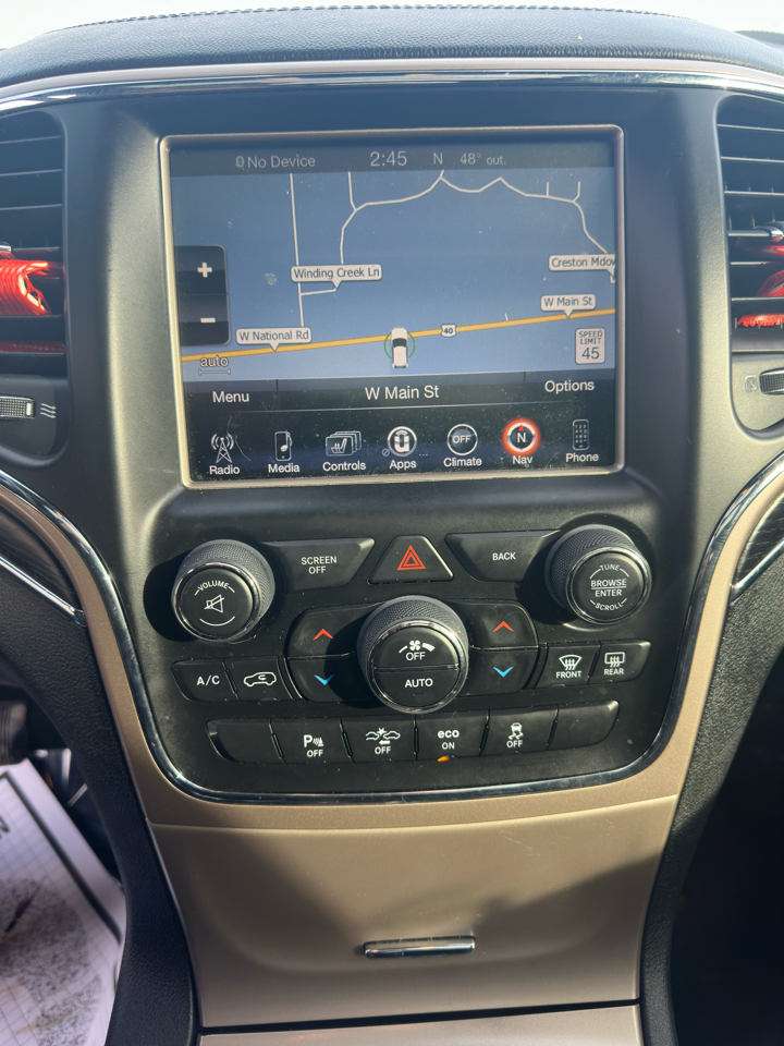 Jeep Grand Cherokee 4WD 4dr Summit 2014