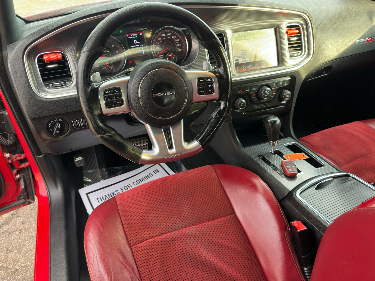 Dodge Charger 4dr Sdn SRT8 RWD 2012