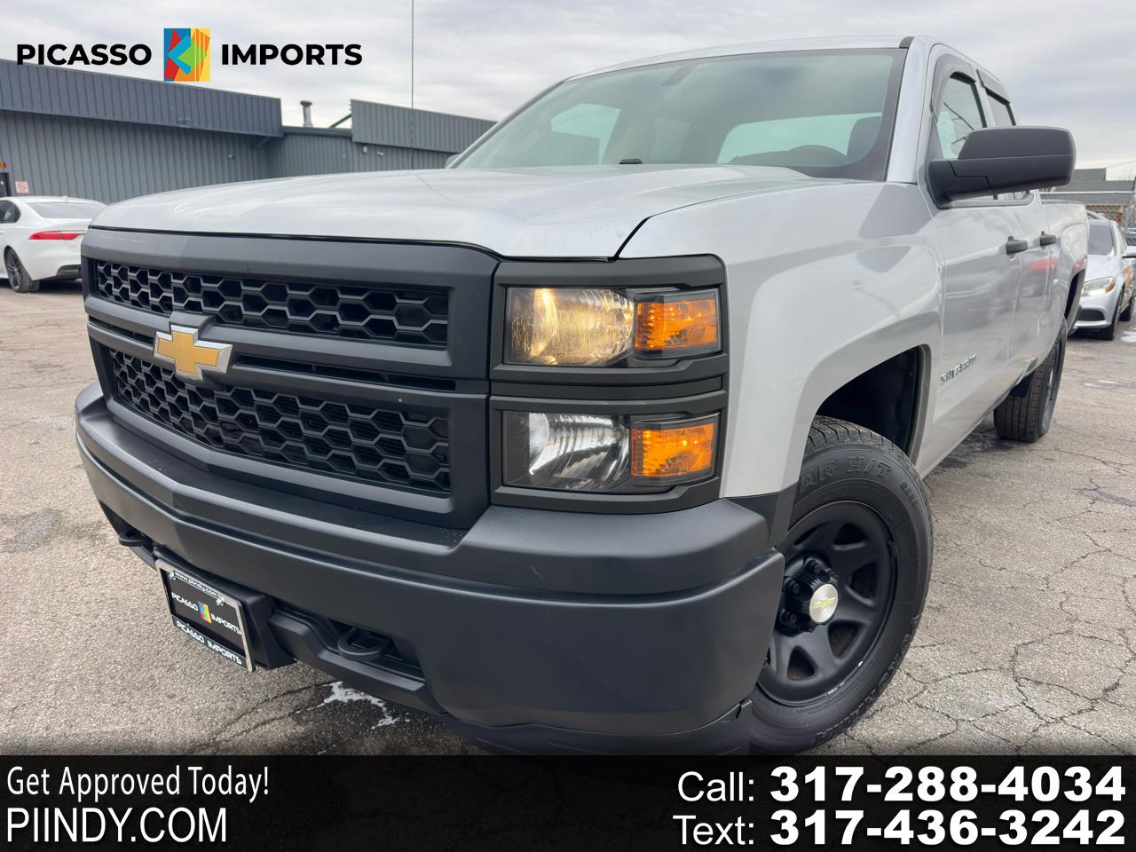 Chevrolet Silverado 1500 4WD Double Cab 143.5" Work Truck w/1WT 2014