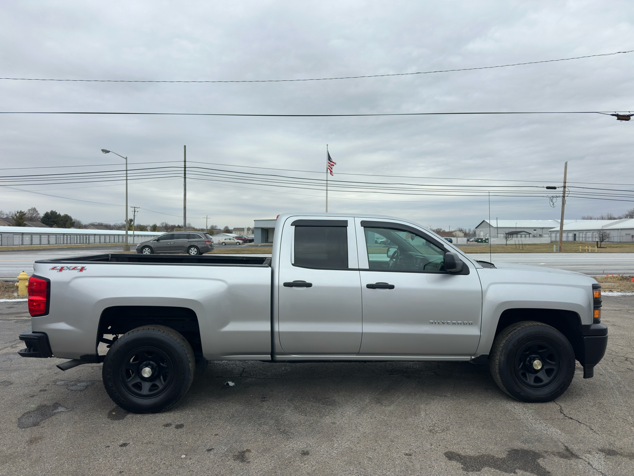 Chevrolet Silverado 1500 4WD Double Cab 143.5" Work Truck w/1WT 2014