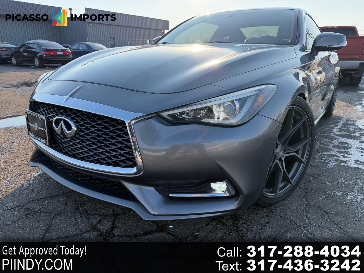 2018 INFINITI Q60 3.0t Luxe Coupe AWD